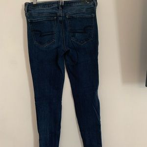American Eagle 360 stretch high waisted skinny jeggings size 4 Short